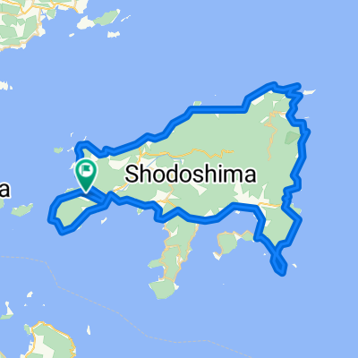 小豆島一周メインルート