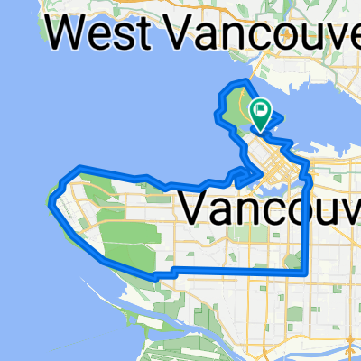 Vancouver Bike Route