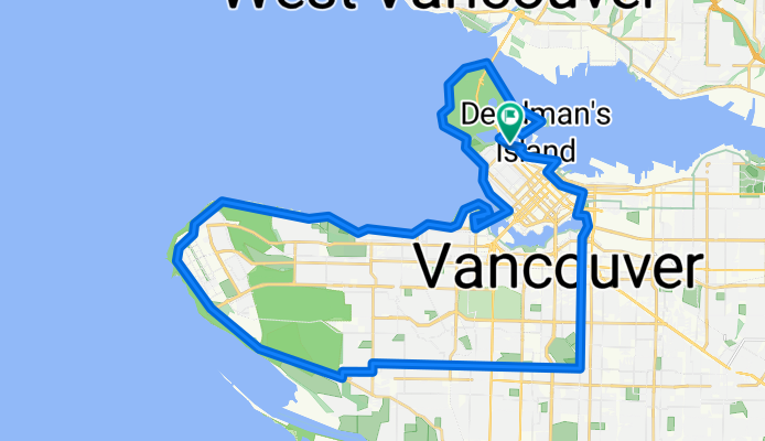Vancouver Bike Route