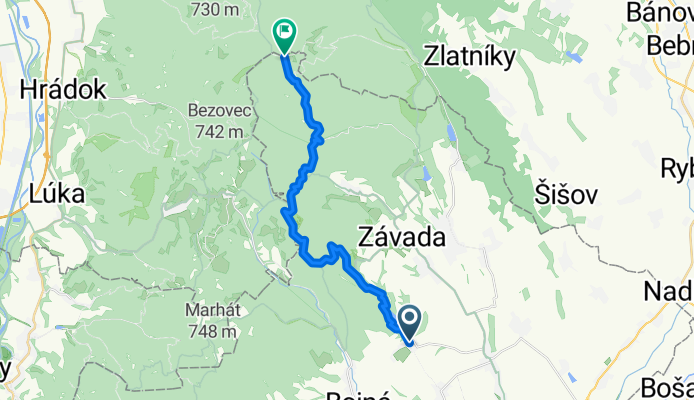 Tesáre - Záhrady - Dolné Zľavy - Panská Javorina
