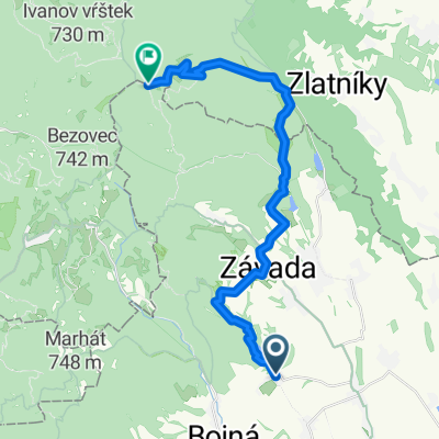 Tesáre- Závada - Duchonka - Panská Javorina