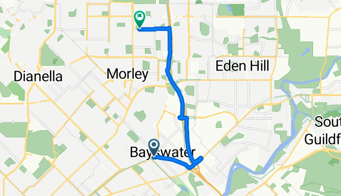 Bayswater Train to home