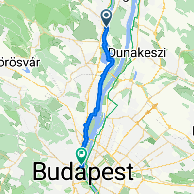 Bolgár utca 16, Szentendre - Csalogány utca 2, Budapest
