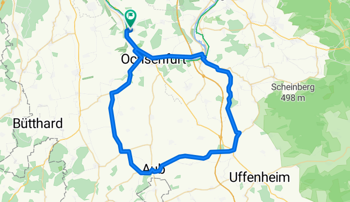 Sommerhausen-Marktbreit-Gollhofen-Aub-G.königshofen-Sommerhausen