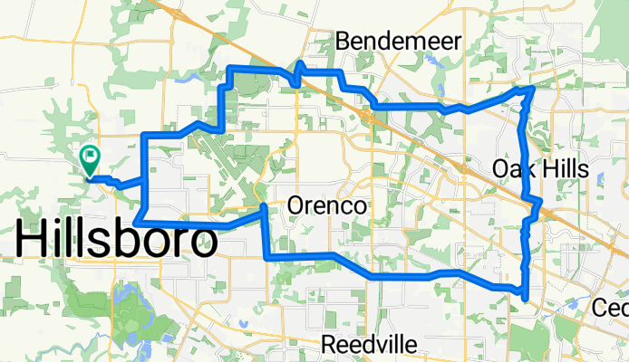 Northwest Hornecker Road 31260, Hillsboro to Northwest Hornecker Road 31260, Hillsboro
