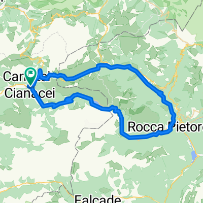 Canazei - Fedaia - Pordoi - Canazei