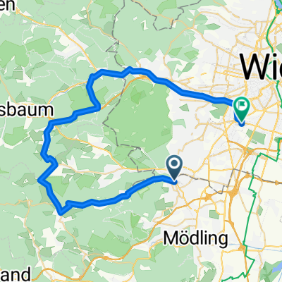 Perchtoldsdorf nach Wien