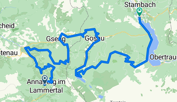 Dachsteinrunde schwarz 3. Etappe