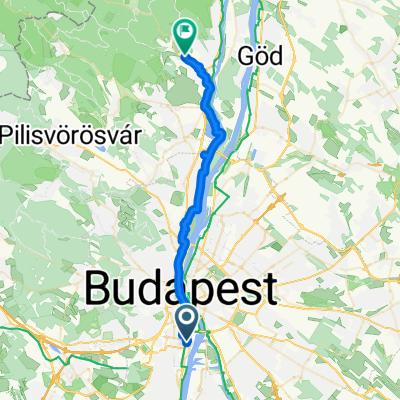 Alíz utca 3., Budapest to Puskin utca 18., Szentendre
