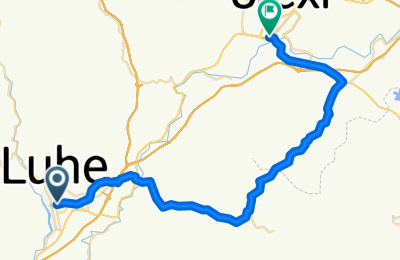 Route in der Bikemap App öffnen