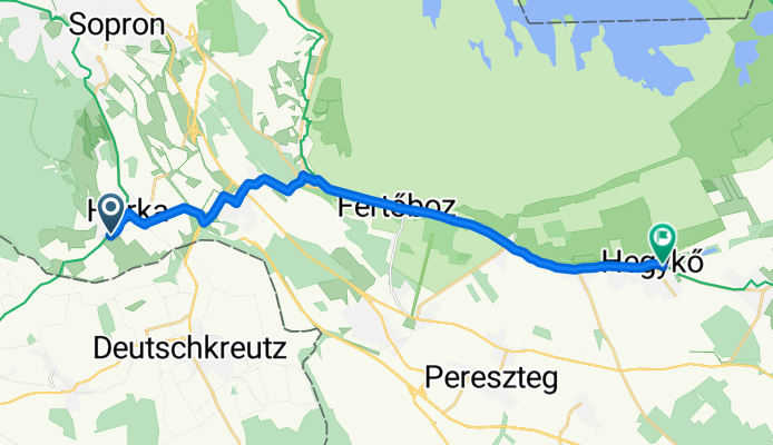 Nyéki utca 142, Harka - Szent Mihály utca 1, Hegykő