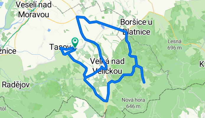 Lipov a okolí....60km