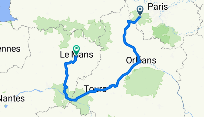 La Loire à vélo - Orléans - Le Mans