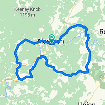 Alderson, Sinks Grove, Pence Springs Clayton Loop