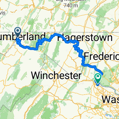 C&amp;O Trail 2008 CLONED FROM ROUTE 93670