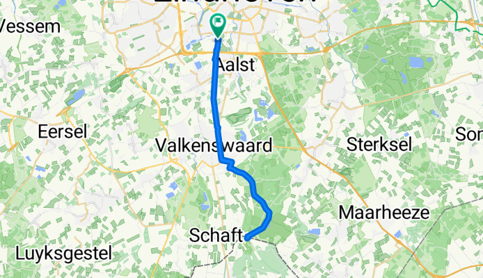 Route to Professor Holstlaan 4, 5656 AA Eindhoven