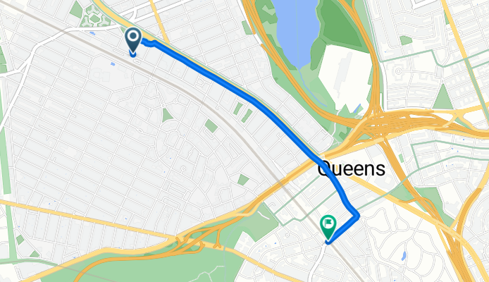 70-09 Austin St, New York to 81-16 Lefferts Blvd, New York