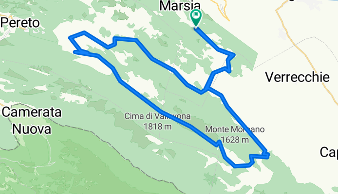 Monti Simbruini - Campo Catino da Marsia