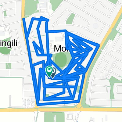 110525 Newspaper Circular Delivery Route