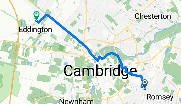 68 Kingston St, Cambridge to 9 Milne Ave, Cambridge
