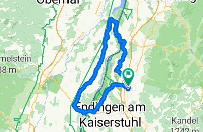 Route in der Bikemap App öffnen