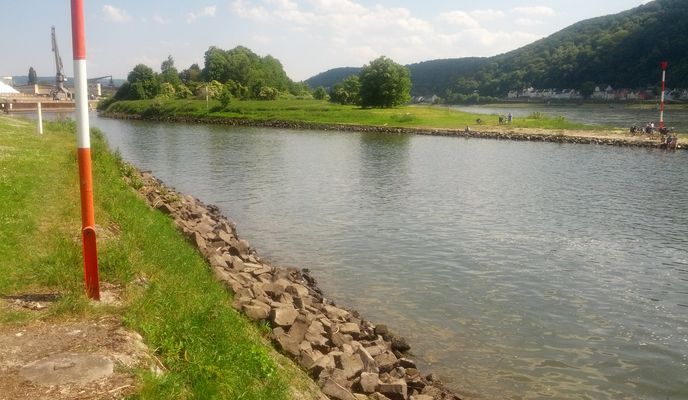 Photo 1 of the Bikemap route "2015-06-05 - Lahnradweg - Tag 2 - Limburg-Lahnstein"