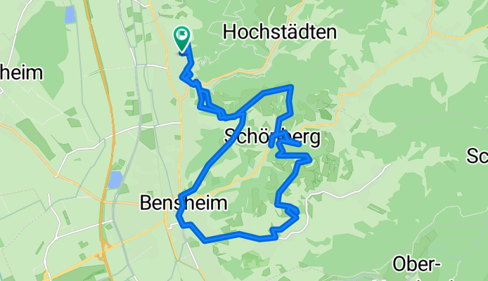 Wilhelm-Leuschner-Straße 8, Bensheim nach Wilhelm-Leuschner-Straße 6, Bensheim