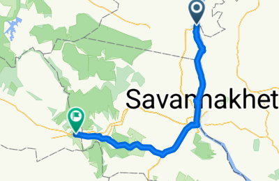 Route in der Bikemap App öffnen