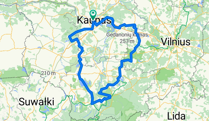 'Mynk pedalą' žygis 2024