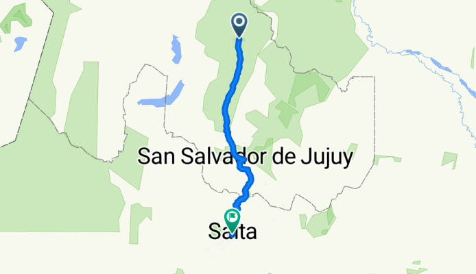 Humahuaca to Salta, Abschnitt 0