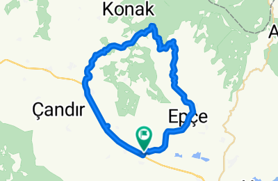 Route in der Bikemap App öffnen