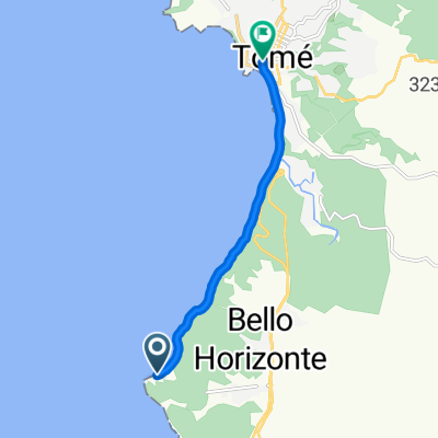 Punta de Parra, Tomé a Maipú 1134–1180, Tomé