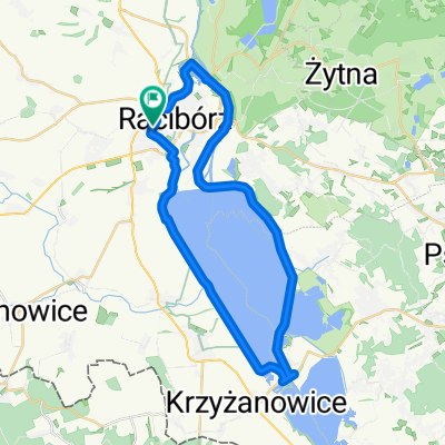 Józefa Chełmońskiego 25, Racibórz do Józefa Chełmońskiego 25, Racibórz