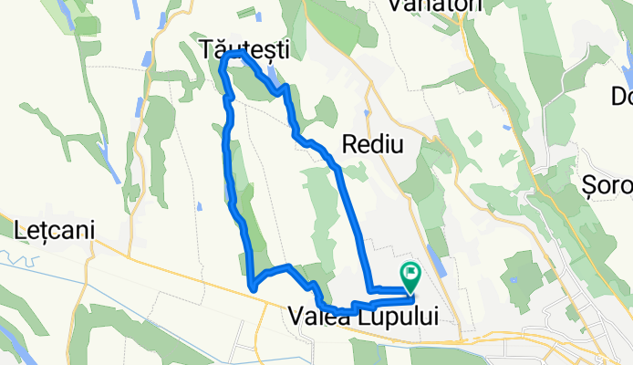Route to Stradela Lacului no. 8, Valea Lupului, 707410