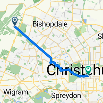 01. Airport to Christchurch Town Proper