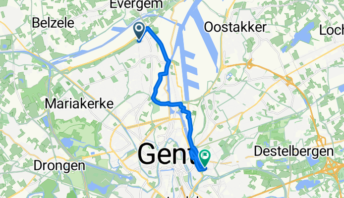 Liefkensstraat 3, Gent naar Bouwmeestersstraat 15, Gent