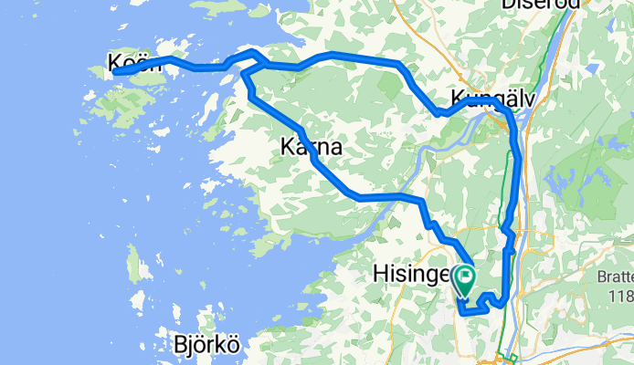 Gøteborg-Marstrand-Kungelv-Gøteborg