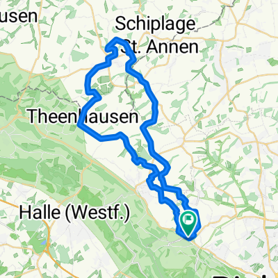 Dornberg-Neuenkirchen und zurück CLONED FROM ROUTE 2758