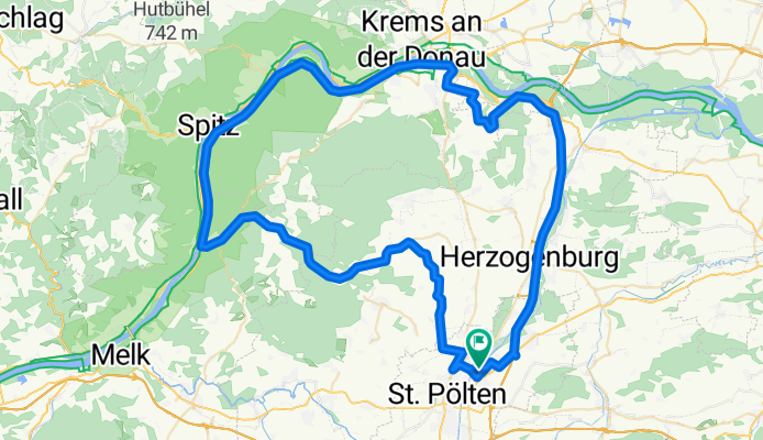 IRONMAN 70.3 St. Pölten Bike Course 2012
