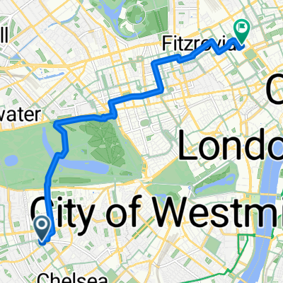 Bute Street 628 to Bedford Way 20