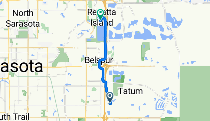 2352 Appaloosa Cir, Sarasota to Sarasota