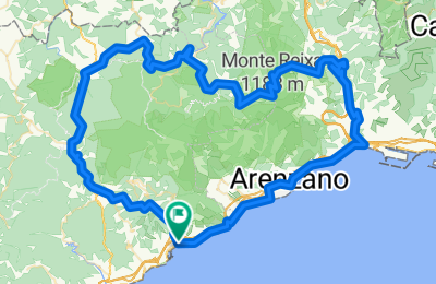Route in der Bikemap App öffnen