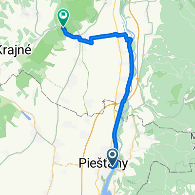 Piešťany - H.Streda - Považany - Čachtice