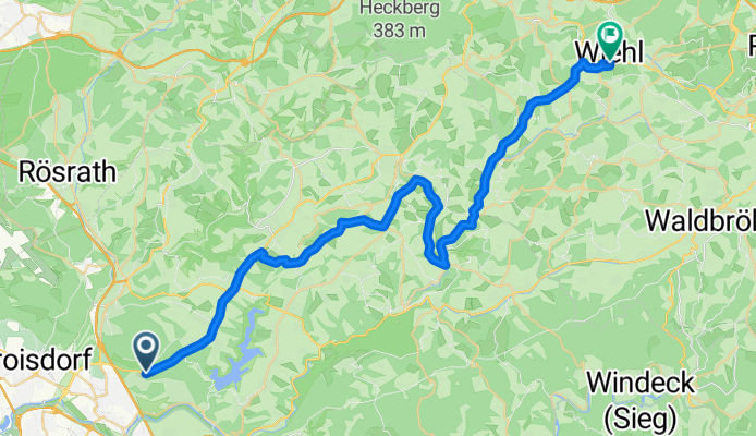 Trainingslager Wiehl 2012 - 1. Tag