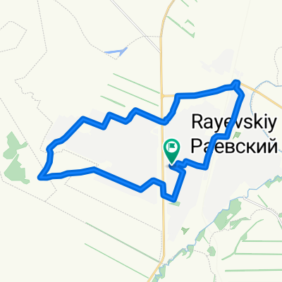 Маршрут в Янаульская улица 1г, Раевский