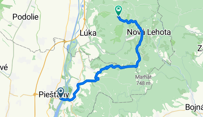 PN- Gonove Lazy -Bezovec - hrad Tematín