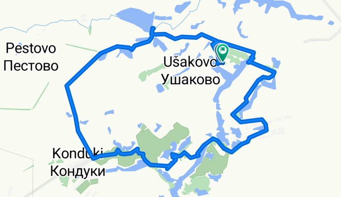 маршрут с Неизвестная дорога