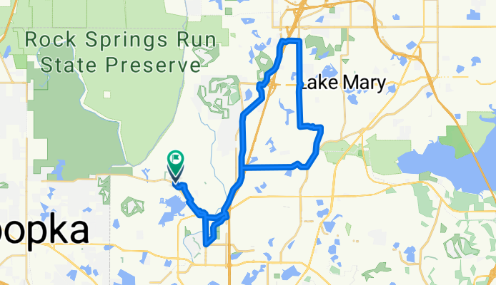980 Wekiva Springs Rd, Longwood to 715 Fox Valley Dr, Longwood