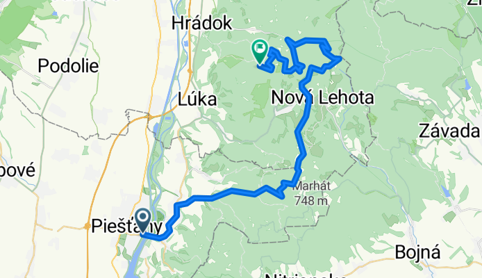 PN - s. Kostol.vrch - Bezovec - hrad Tematín