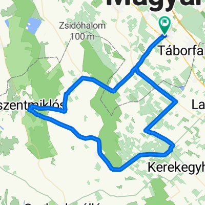 2377 Örkény - Kunadacs -Örkény 88km